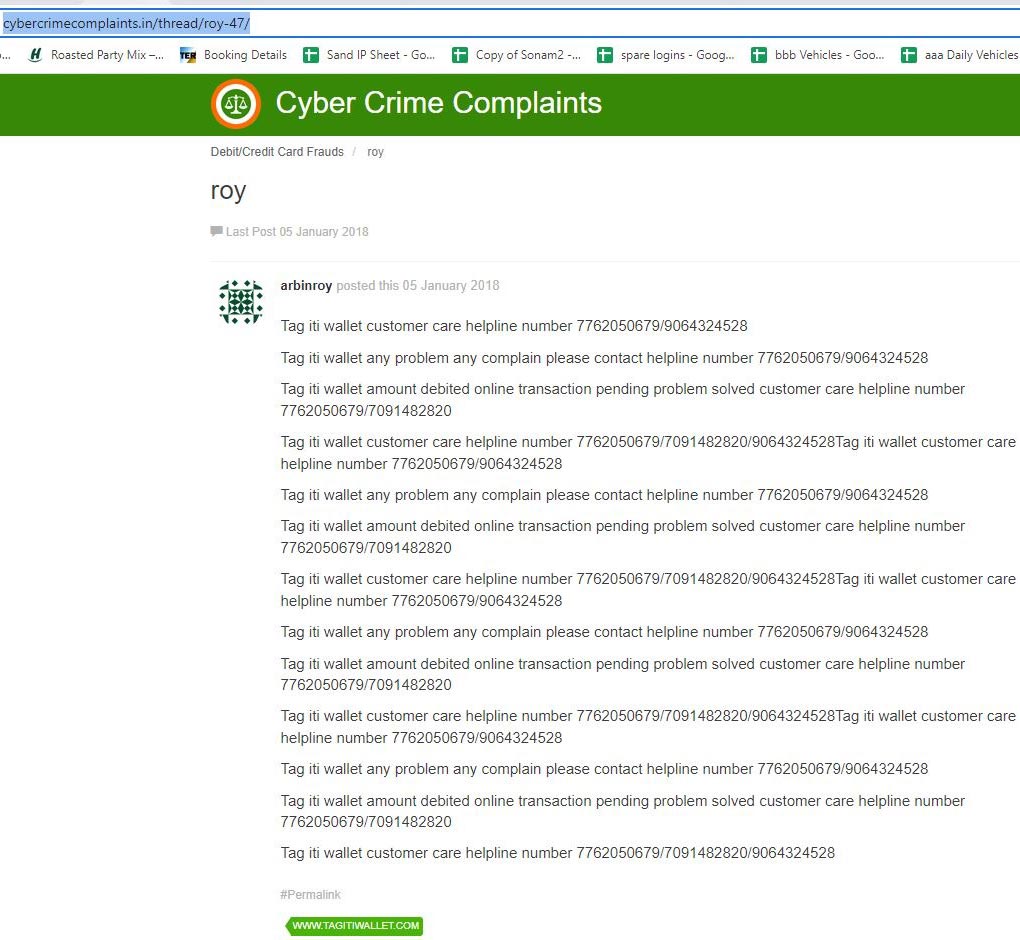 Criminals spam websites